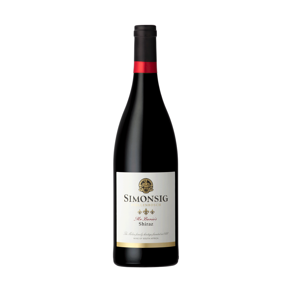 Buy Simonsig Mr Borio's Shiraz 2020 online