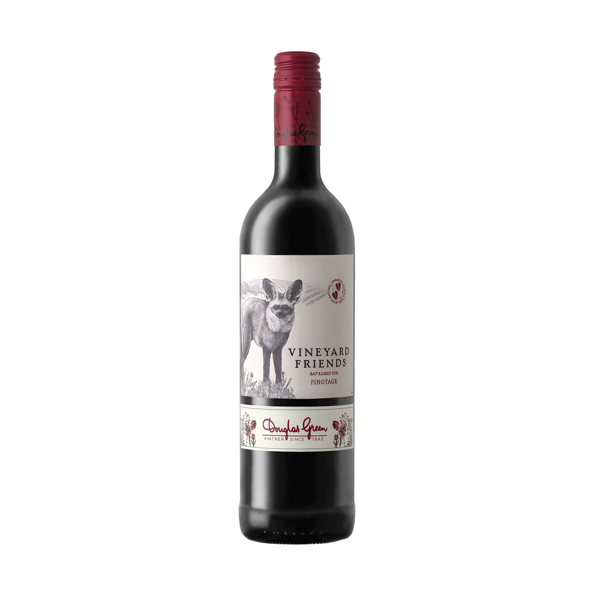 Buy Vineyard Friends Bat-Eared Fox Pinotage 2020 online