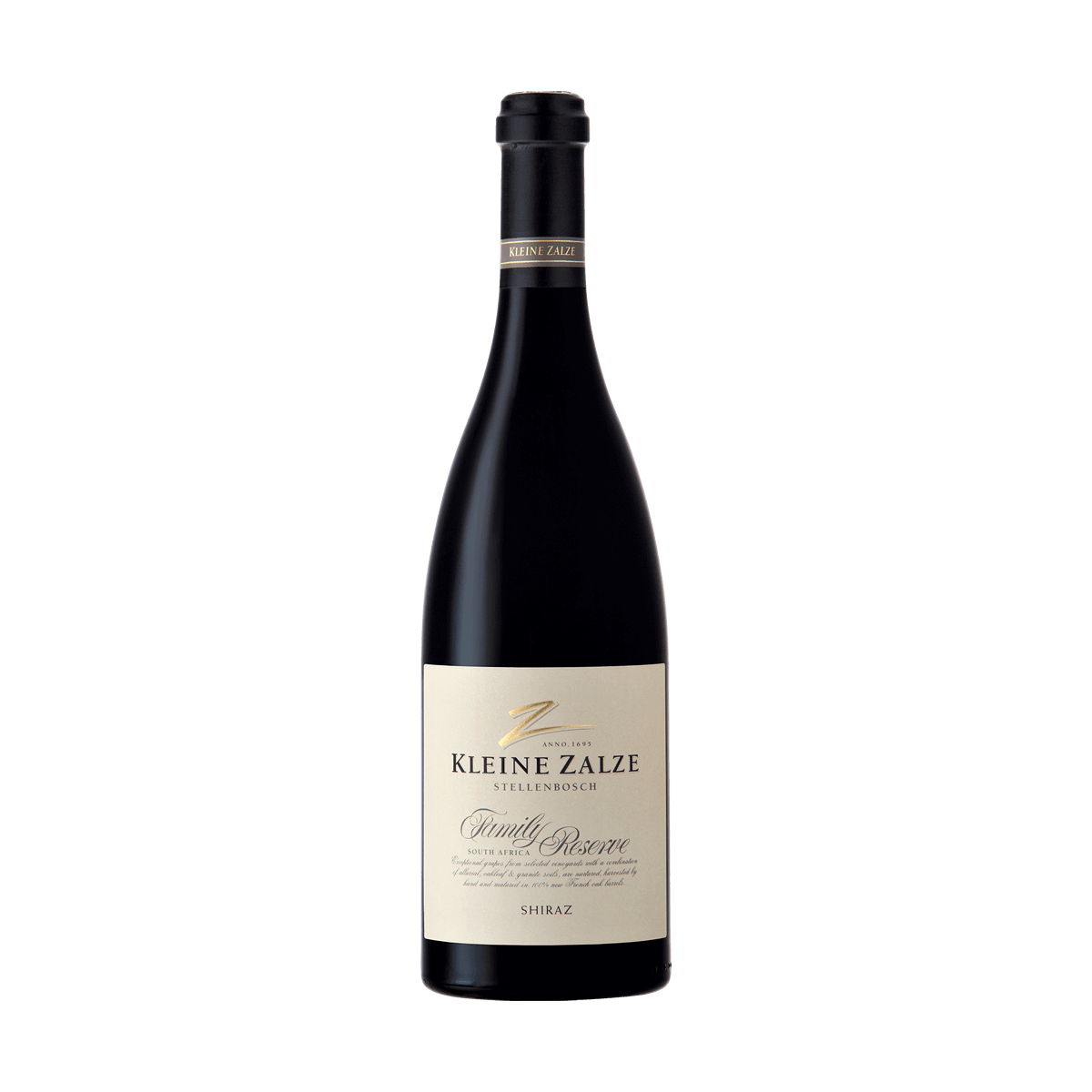 Buy Kleine Zalze Family Reserve Shiraz 2018 online