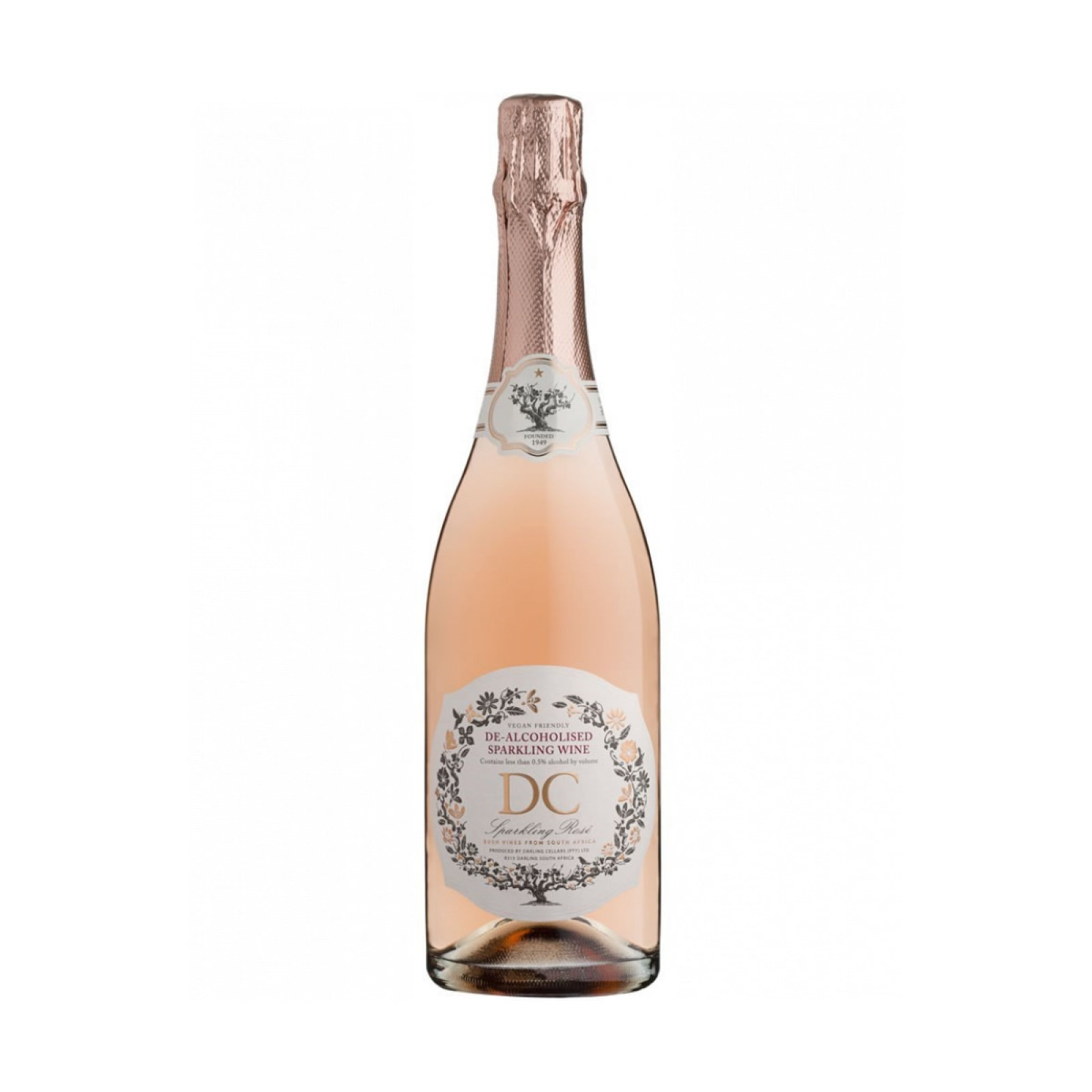De-Alcoholised DC Sparkling Rosé - Darling Cellars